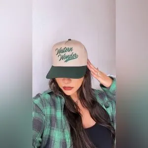Accessories | Western Wonder Two Tone Trucker Hat | Poshmark display picture 2